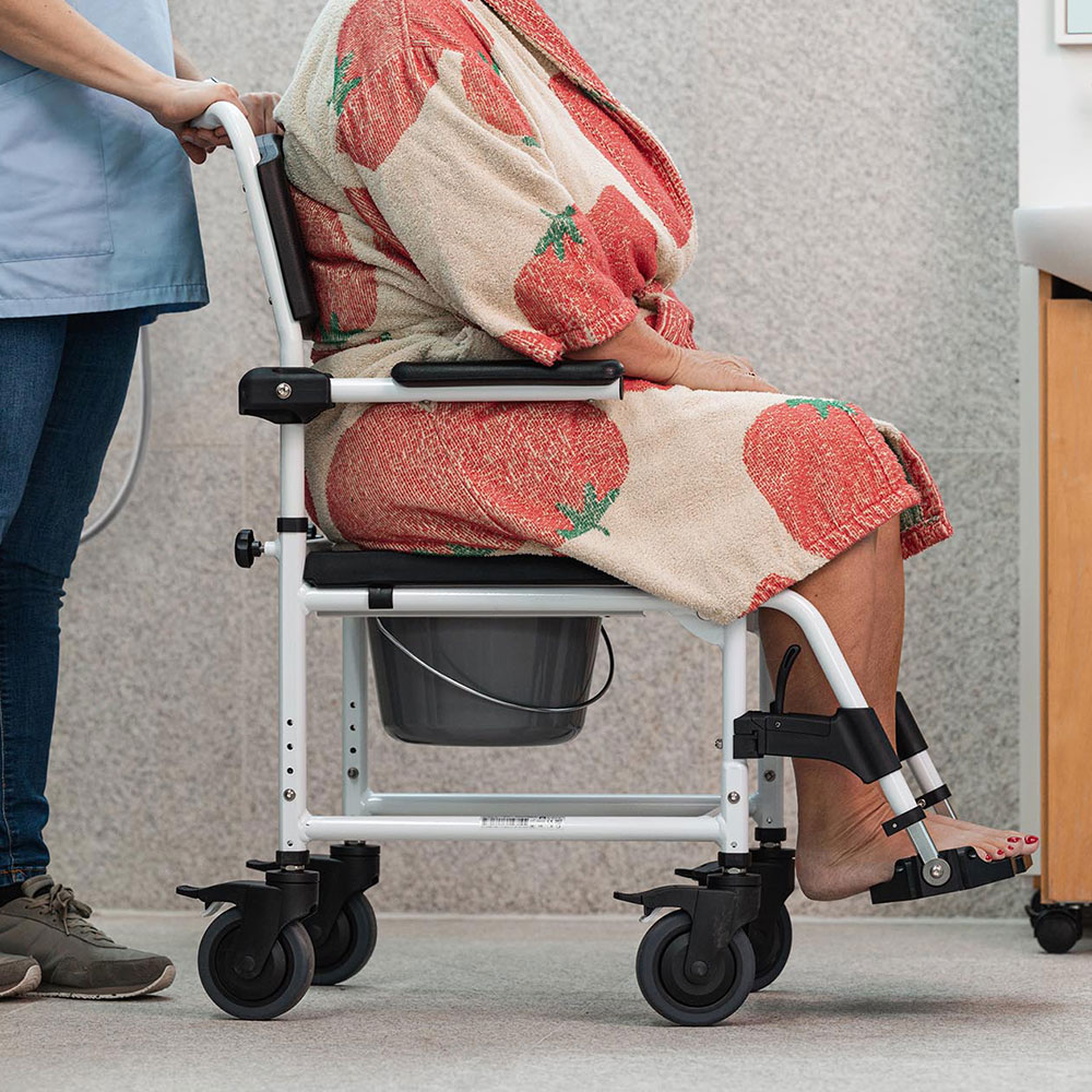 Mobilex Dusch- und Toilettenstuhl Kakadu XL Mobilex Dusch- und Toilettenstuhl Kakadu XL