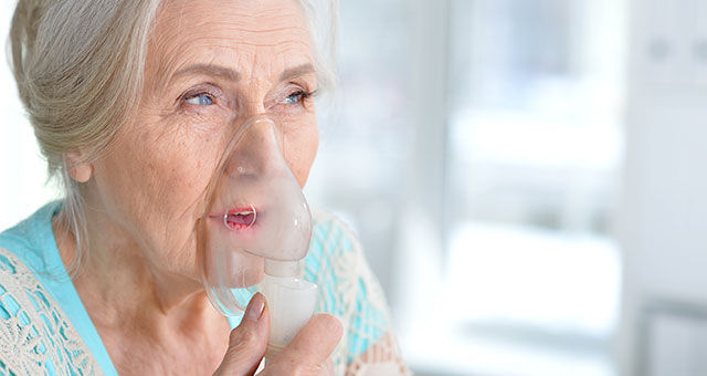 Mit Inhaliergeräten oder Sauerstofftherapiegeräten Erkrankungen der Atemwege behandeln
