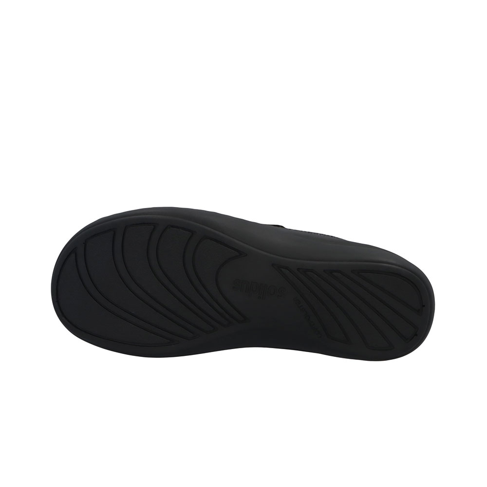 Solidus Pantolette Spezial in Platin - Sohle