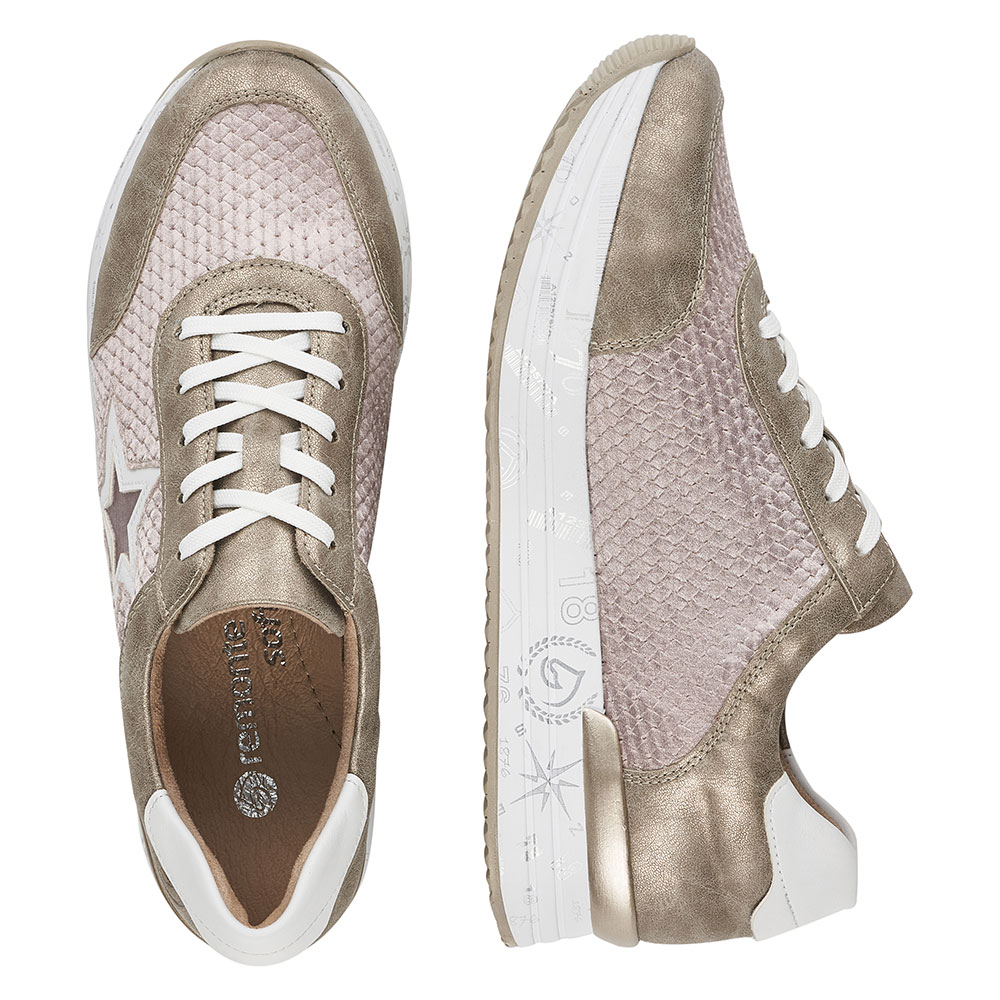 Remonte Sneaker Metallic Star D1304- Paar