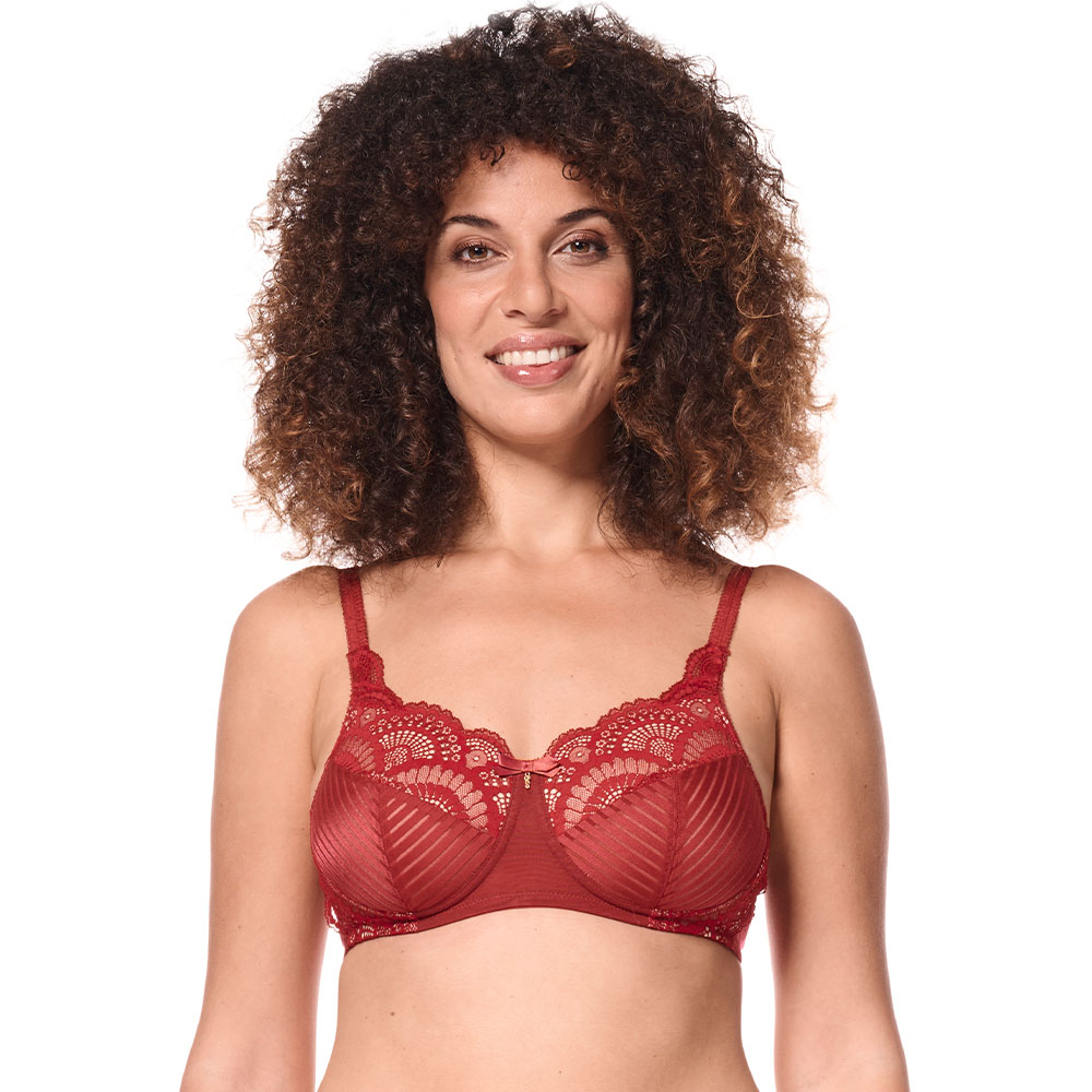 Amoena Prothesen-BH Karolina SBP in Lipstick/Sand - Model