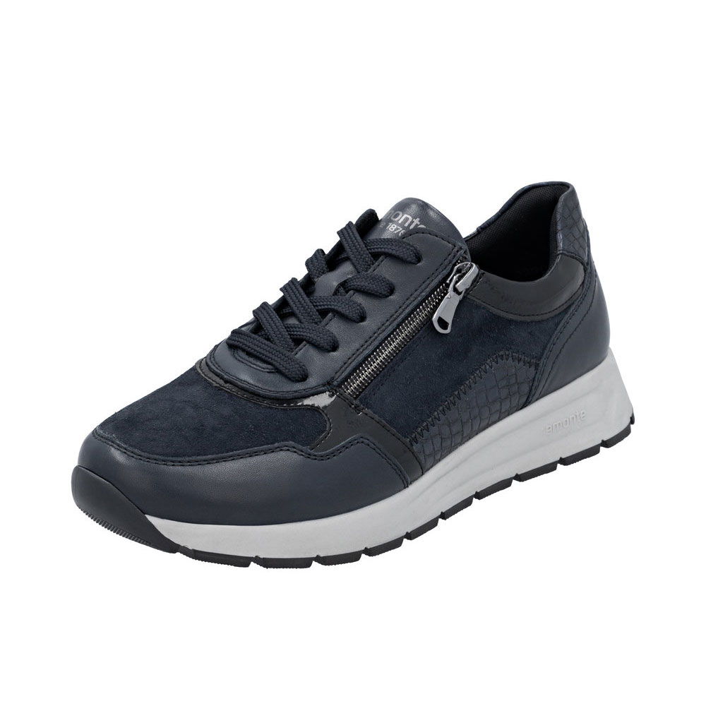 Remonte Sneaker Dunkelblau Remonte Sneaker Dunkelblau seitlich