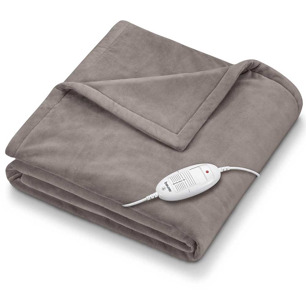 taupe| Beurer HD 75 Wärmezudecke in Taupe