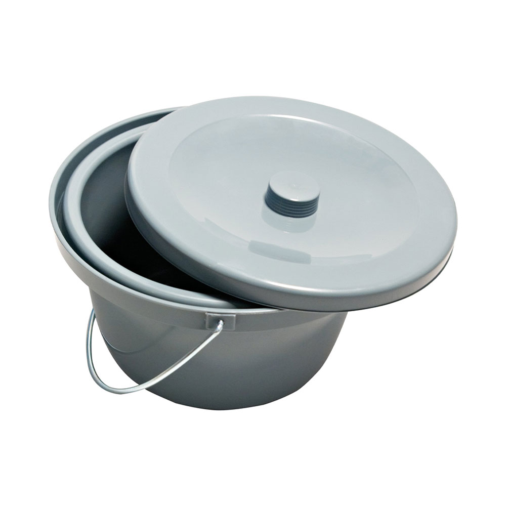 Drive Medical Toilettenrollstuhl TRS 200 XXL - Detail Toiletteneimer