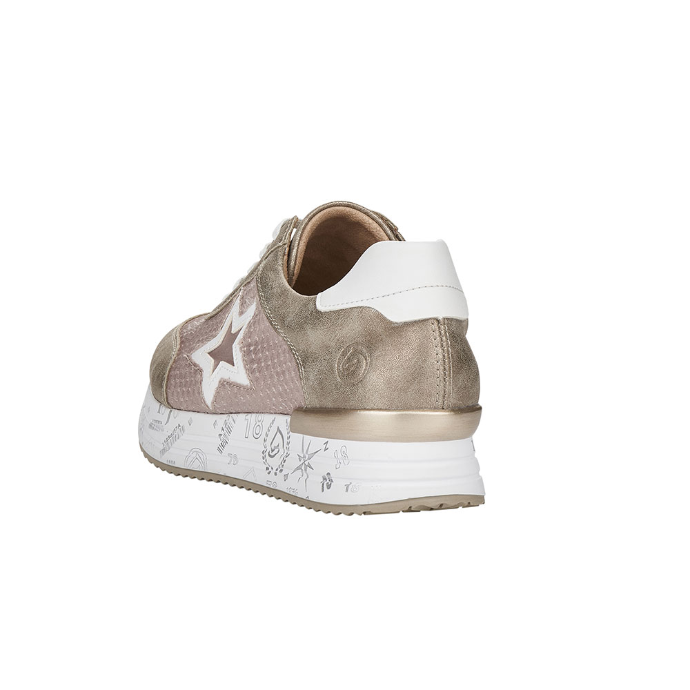 Remonte Sneaker Metallic Star D1304 - Ferse