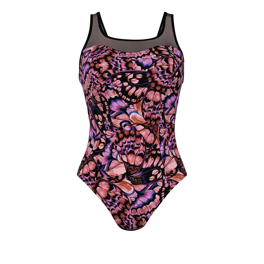 Anita care Prothesenbadeanzug Retro Butterfly Frascati in Rosewood