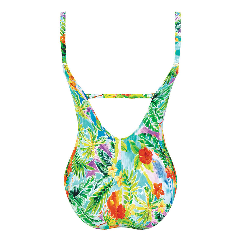 Anita care Badeanzug Tropical Life Merritt in Bunt - Rückansicht 1
