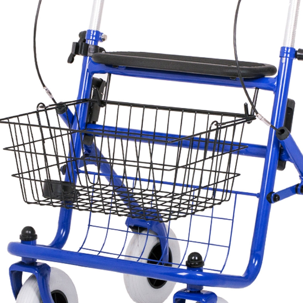 Rollator Vita, Einkaufskorb und Sitzfläche zum Ausruhen