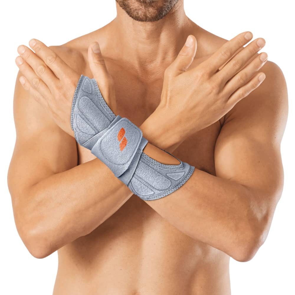 Sporlastic Handgelenks orthese Manu-X in Grau - Model Sporlastic Handgelenks orthese Manu-X in Grau - Model