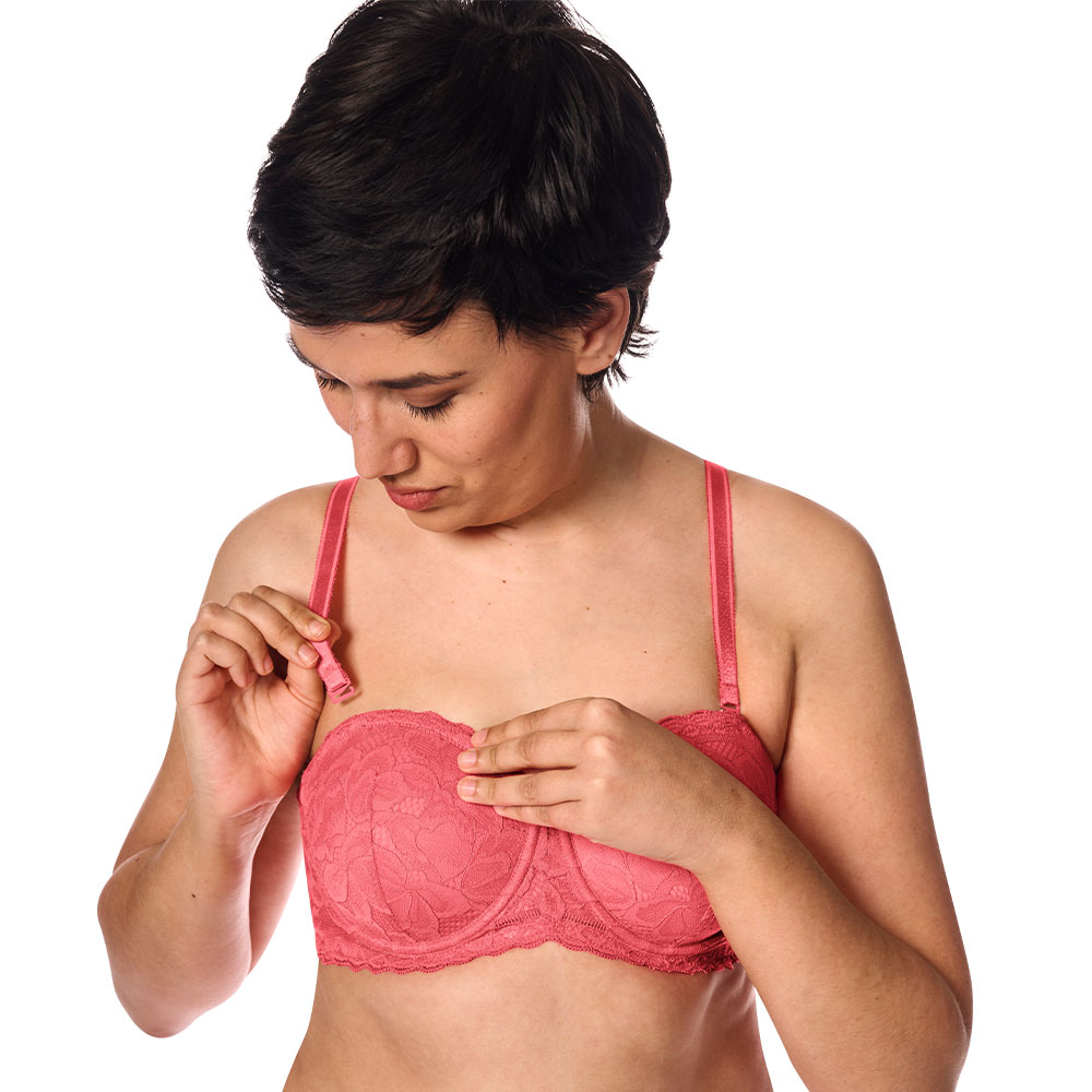 Amoena Prothesen-BH Glenda WBP in Flamingo - Model Detail