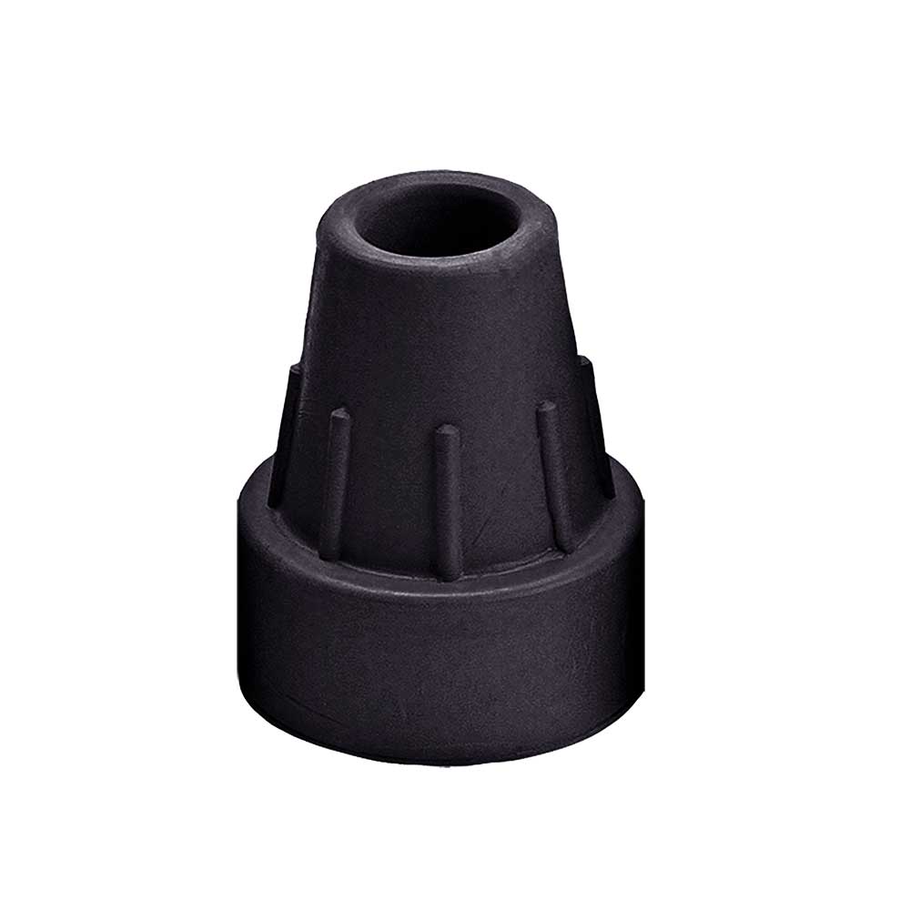 Ossenberg Gummikapsel mit Stahleinalage 16 mm in Schwarz