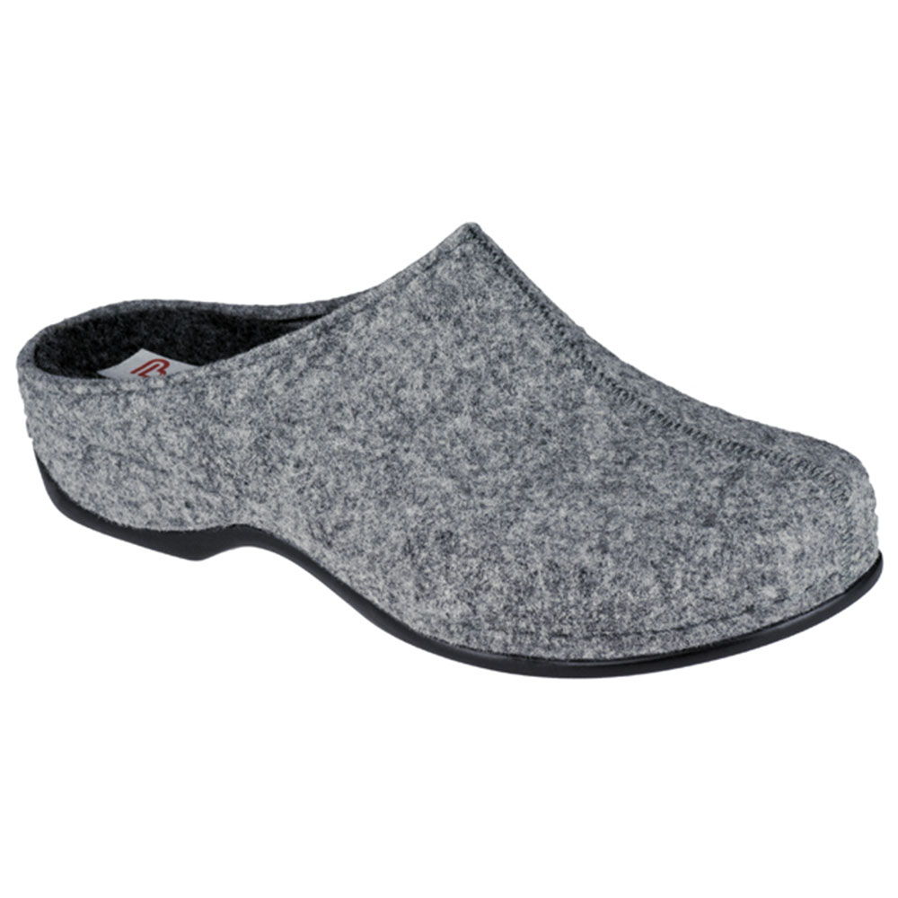 Berkemann Pantolette aus Filz Florina in Hellgrau Berkemann Pantolette Florina in Hellgrau