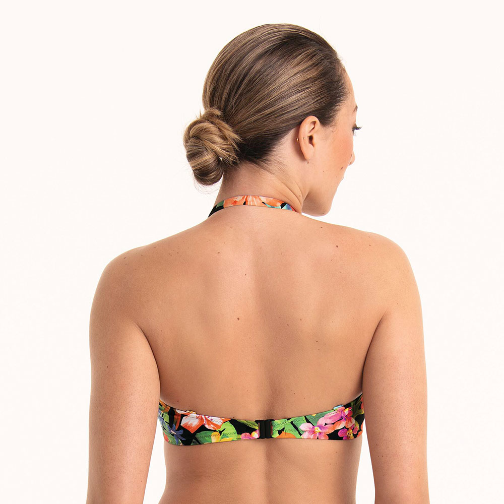 Anita care Bikinitop Wild Garden Santa Rosa - Model Rückansicht Neckholder
