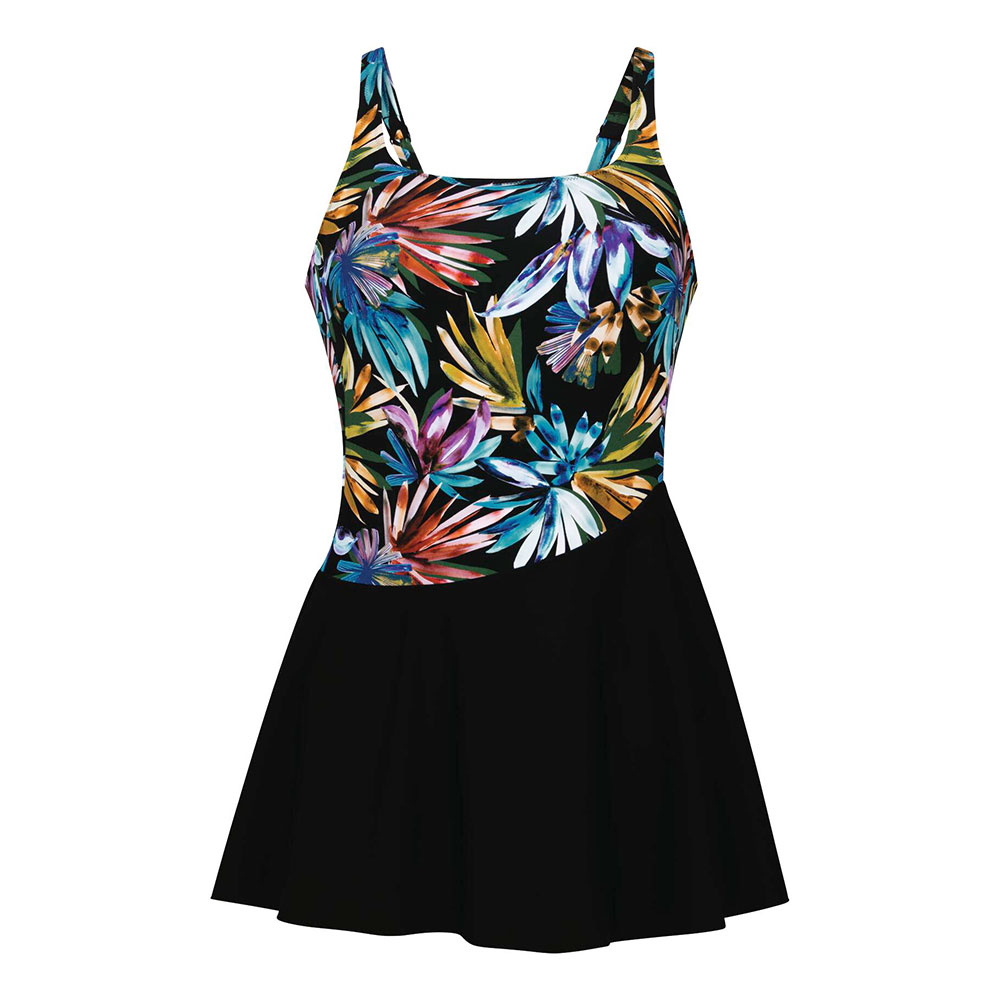 Anita care Badekleid Night Flowers Kista in Agave