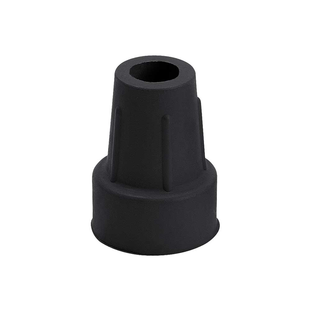 Ossenberg Gummikapsel mit Stahleinlage 18 mm in Schwarz