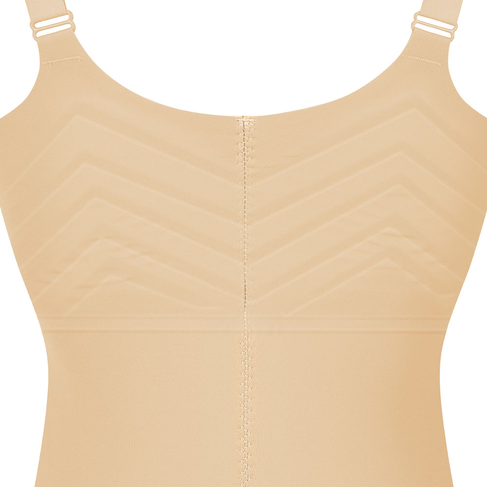 Amoena Prothesen-Body Linda in Sand - Rückseite Detail