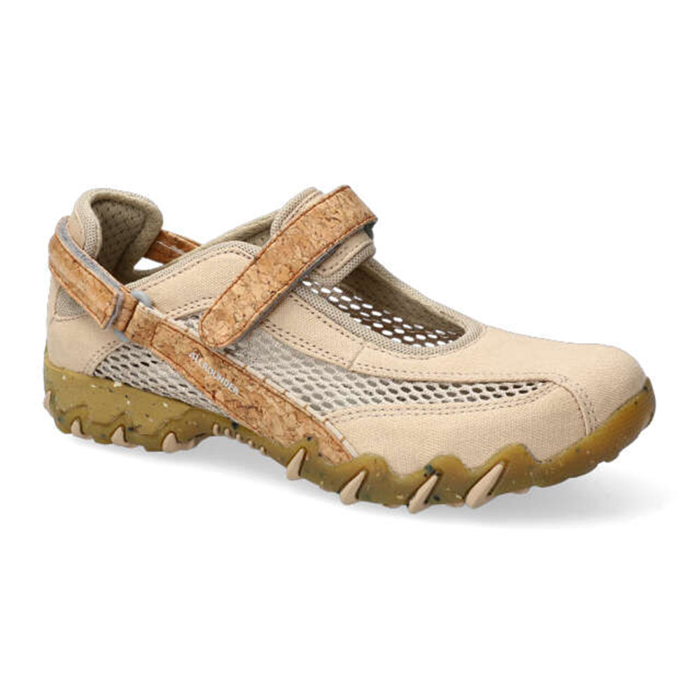 Sportlicher Damenschuh Niro von Allrounder in Beige und Kork