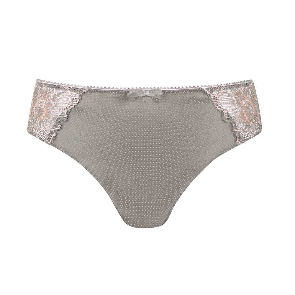 Amoena Floral Chic Panty grau Ansicht vorne Amoena Floral Chic Panty grau Ansicht vorne