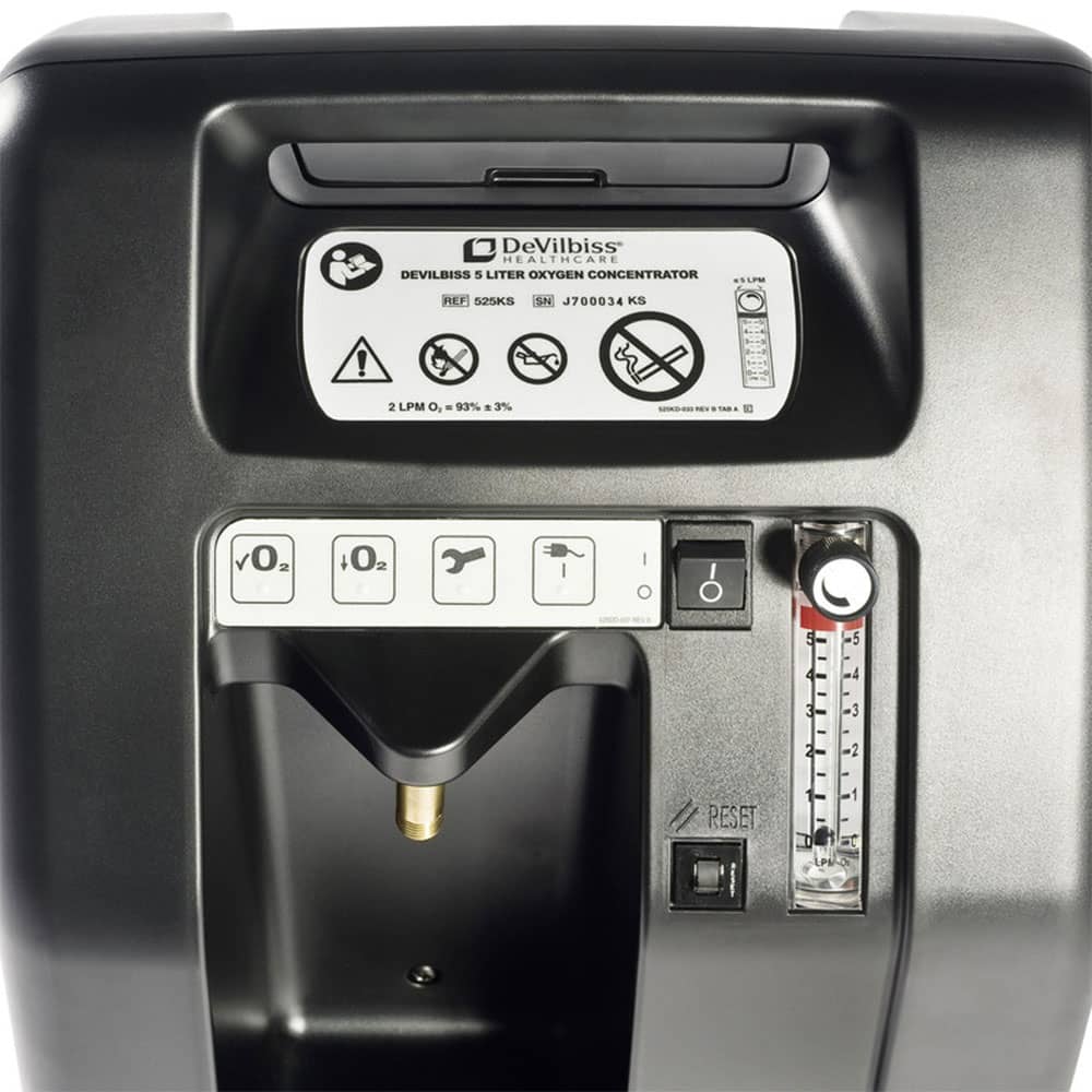 Drive Medical Sauerstoffkonzentrator Compact 525 - Bedienelemente