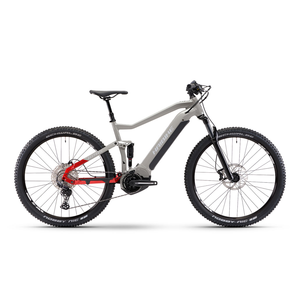 Haibike E-Bike Alltrail 5 in Grau