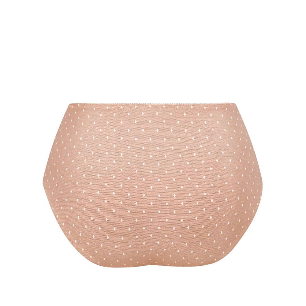 Anita Taillenslip Belvedere 1387 in Powder Peach - Rückansicht