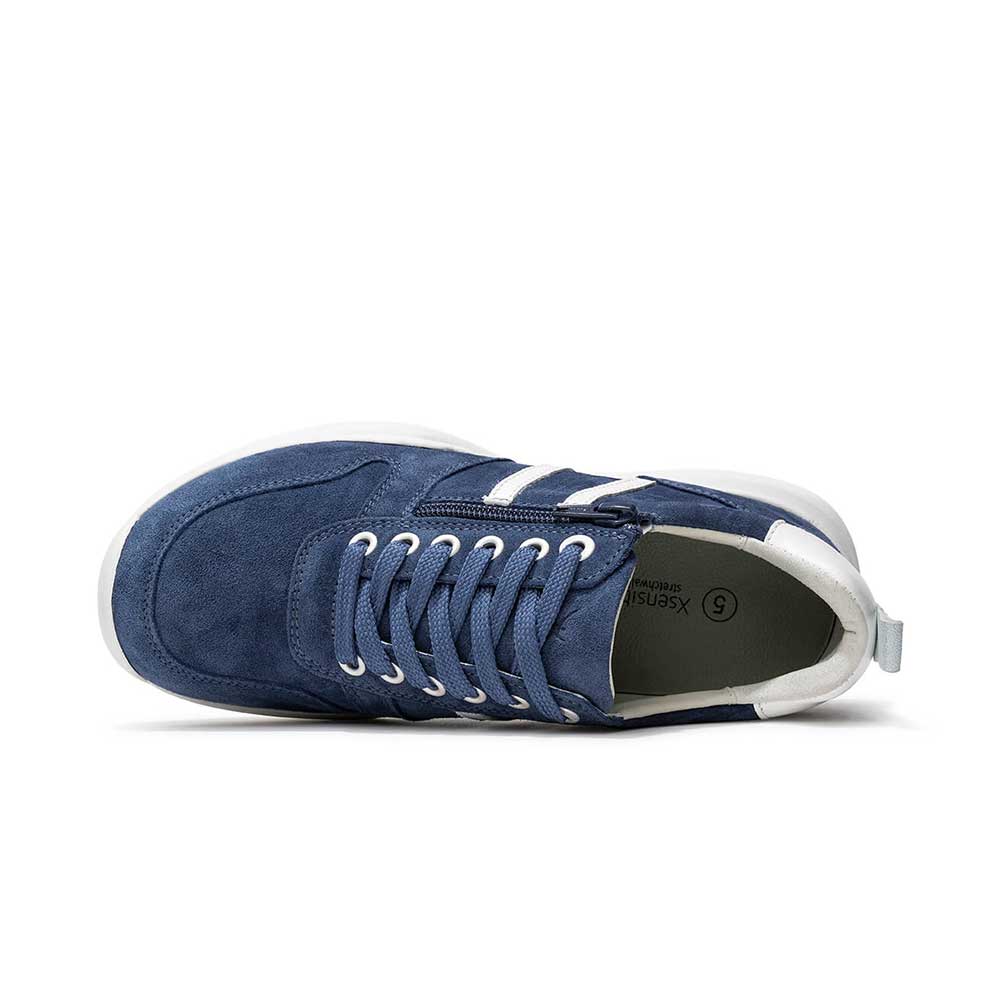 Xsensible Stretchwalker Sneaker SXW3 in der Farbe Denim - Oben