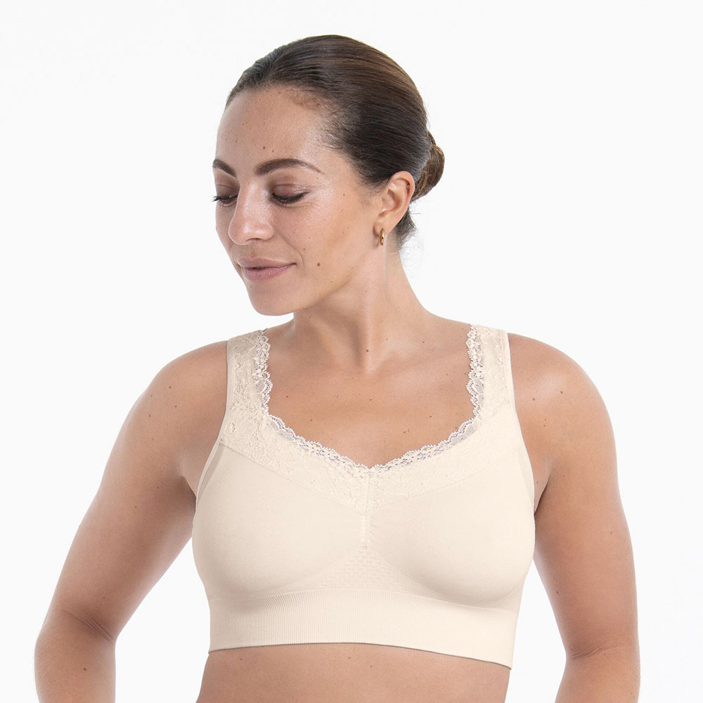 Anita care Prothesen-BH Lotta Lace in Crystal mit integrierten Prothesen-Taschen