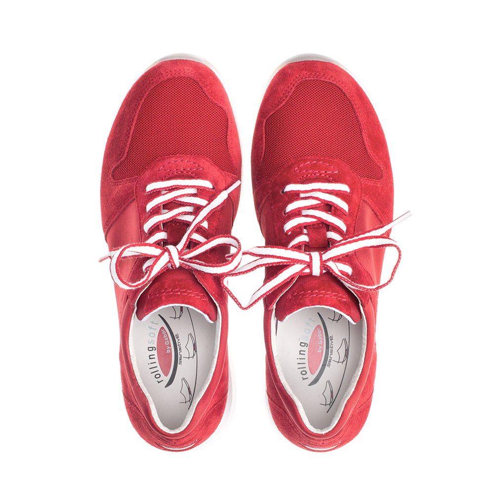 Gabor rollingsoft Sneaker in Rot - Paar