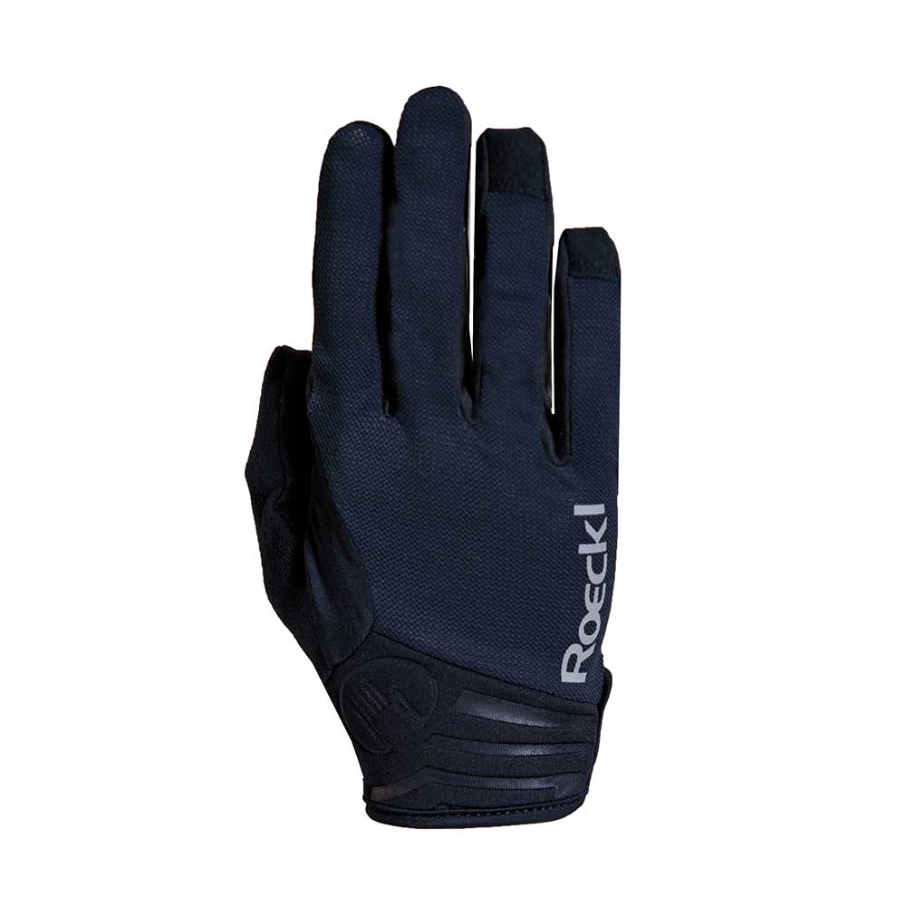 schwarz| Roeckl Fahrradhandschuhe MILEO in Schwarz