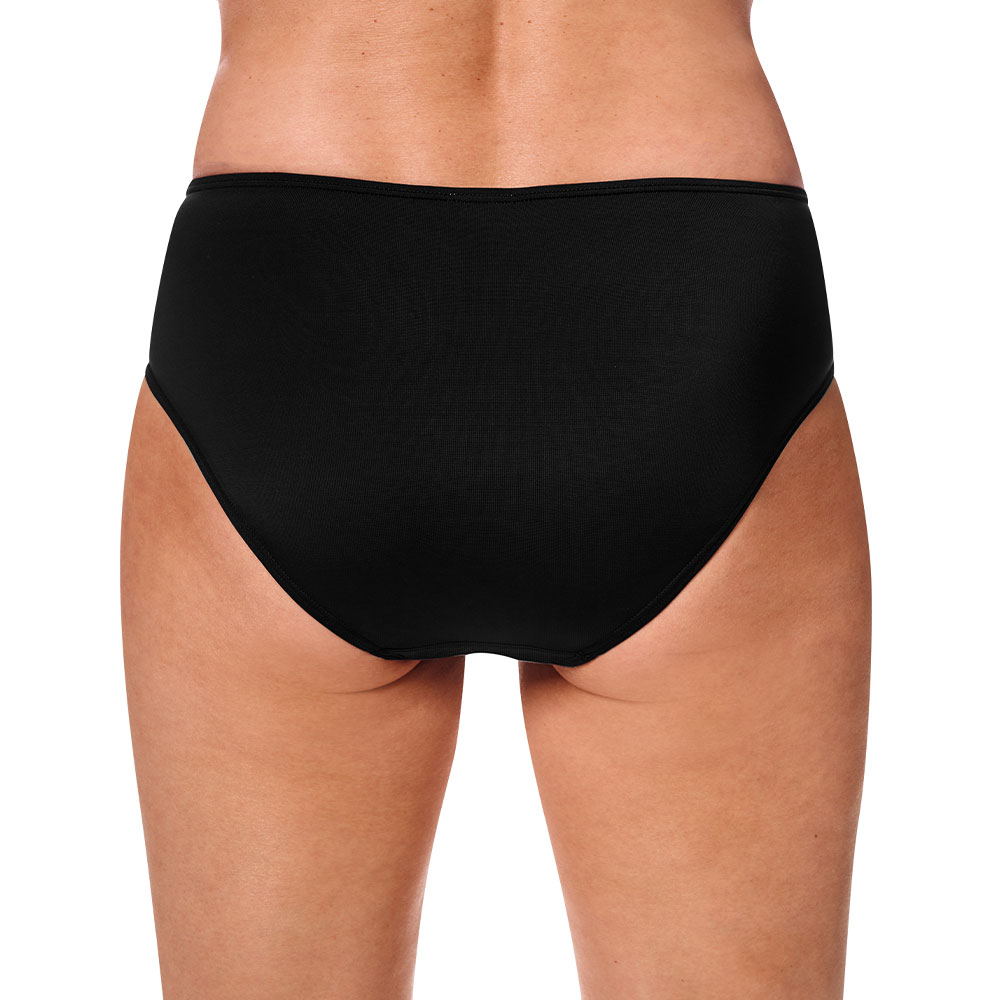 Amoena Bikinihise Ravello in Schwarz - Model Rückseite