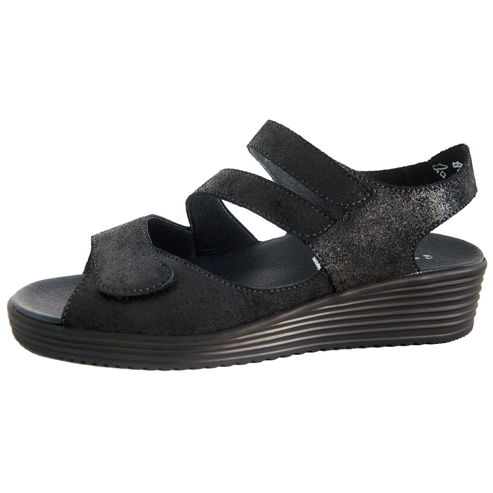 schwarz| Solidus Sandalen Kirsten Glamour Schwarz