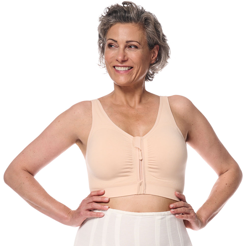 Amoena Post-OP-BH Emilia in Blush - Model