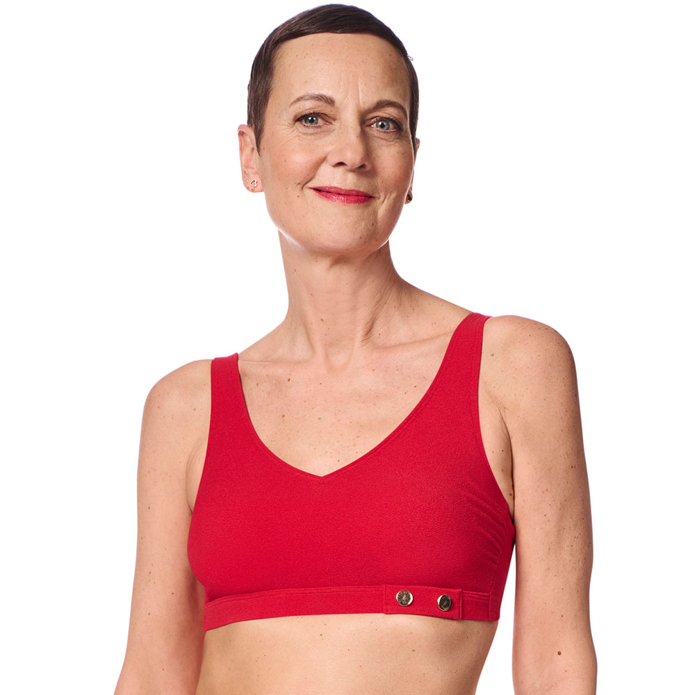 Amoena Bikinitop Chile SB in Rot Amoena Bikinitop Chile SB in Rot - Model