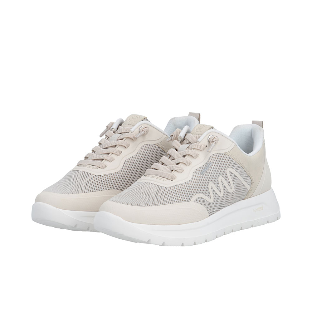 Remonte Sneaker Beige D2V04-60 - Paaransicht