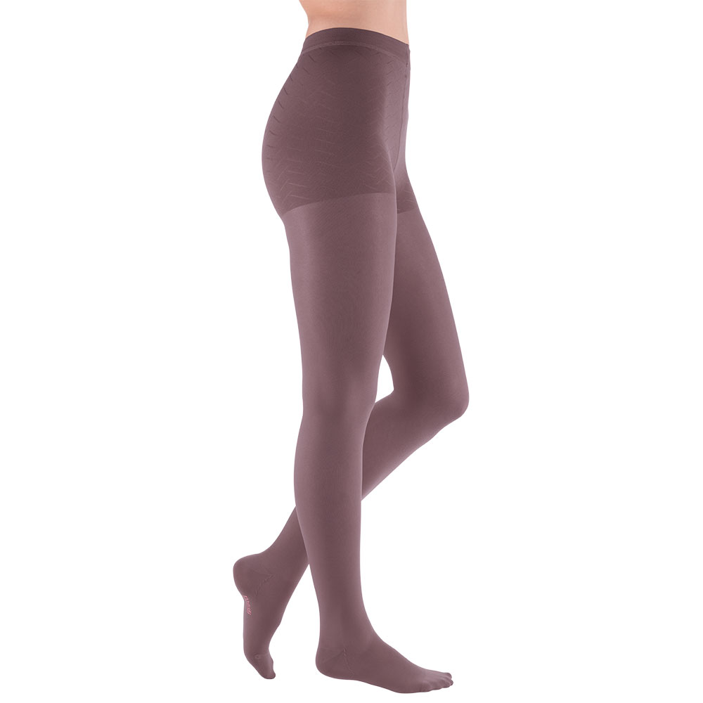 mediven elegance Kompressionsstrumpfhose in Samtviolett