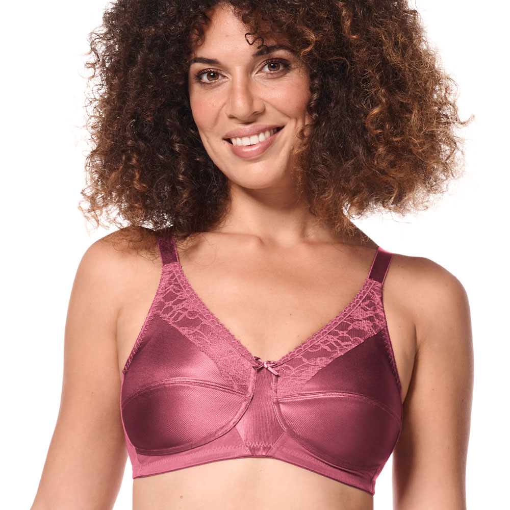 Amoena Prothesen-BH Nancy SB in Dark Rouge - Model