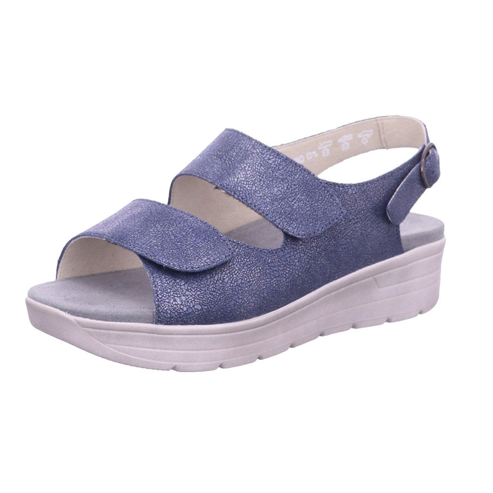 Solidus Sandale für Damen Greta Ocean in Blau Solidus Sandale für Damen Greta Ocean in Blau