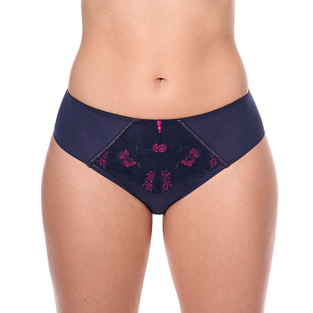 Amoena Slip Delila in Dunkelblau/Magenta Amoena Slip Delila in Dunkelblau/Magenta - Model