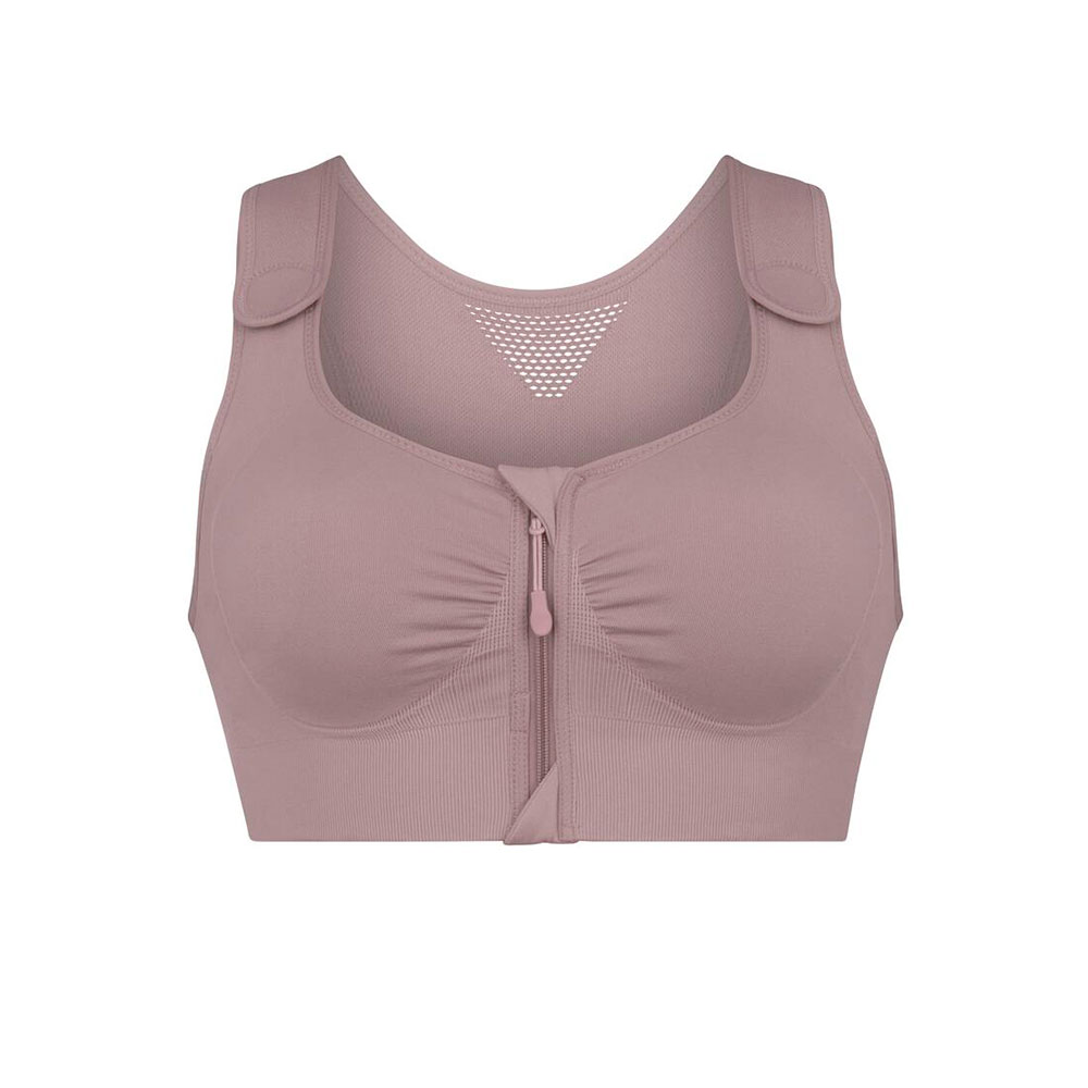 Anita care Kompressions-BH Almeria in Mauve Rückseite