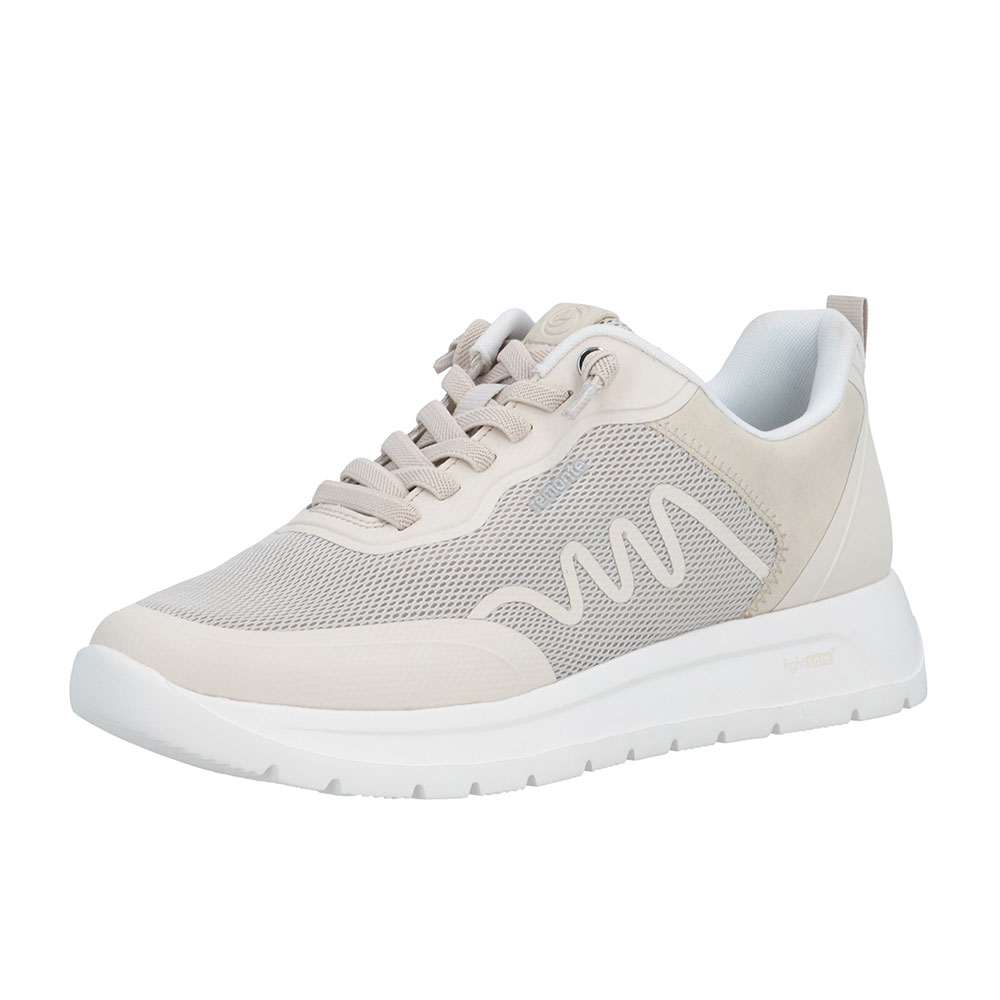 Der Remonte Sneaker Beige D2V04-60 hat eine ultraleicht und flexible Sohle