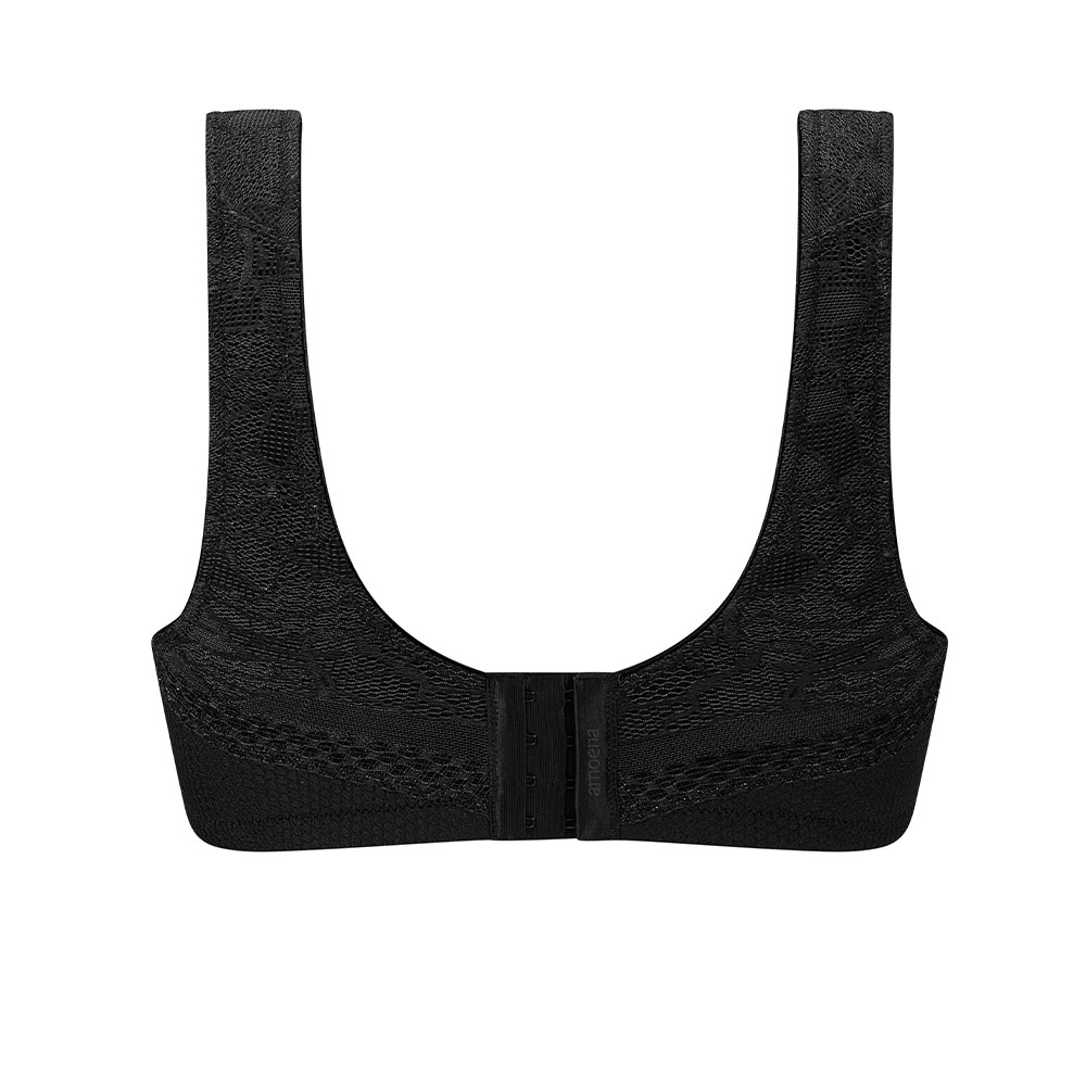 Amoena Prothesen-BH Leslie SB in Schwarz - Rückseite