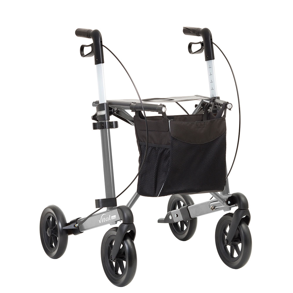 Russka Rollator Vital Plus in Grau