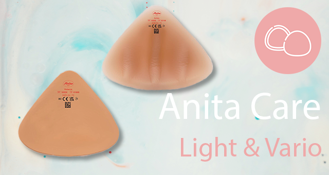Die Anita Light & Vario sind variable Silikonprothesen und bis zu 35 % leichter