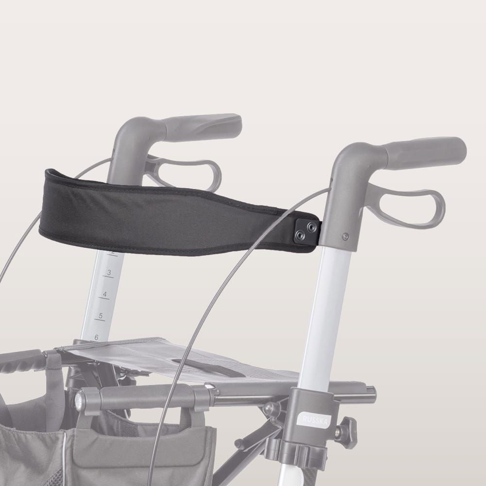 Russka Komfortpaket für Vital-Rollatoren - Detail Rückengurt