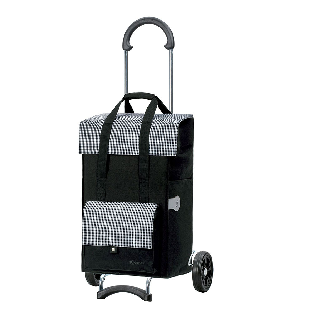 Andersen Scaka Shopper Milla in Schwarz und Weiß
