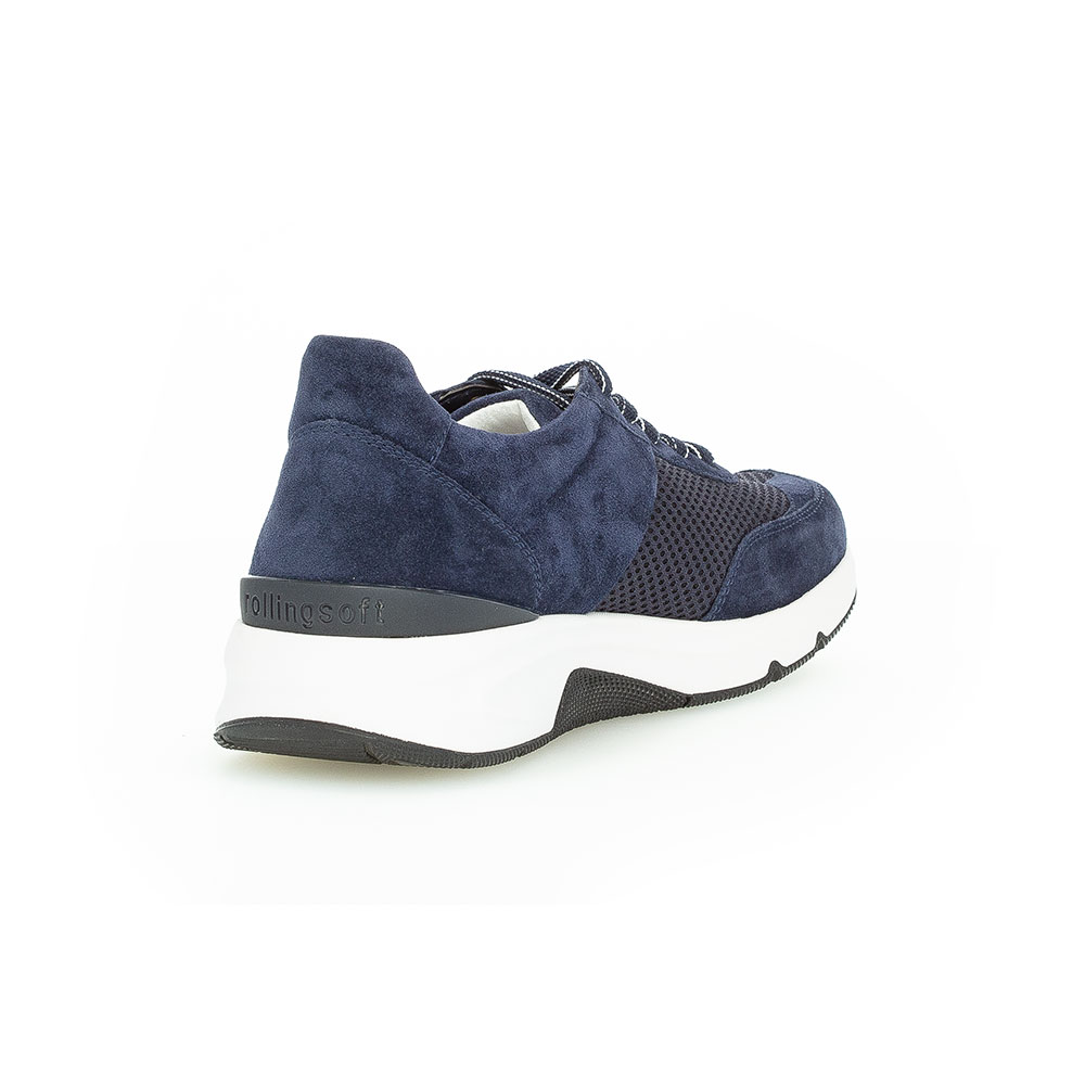 Gabor Rollingsoft Sneaker in Marine - Ferse
