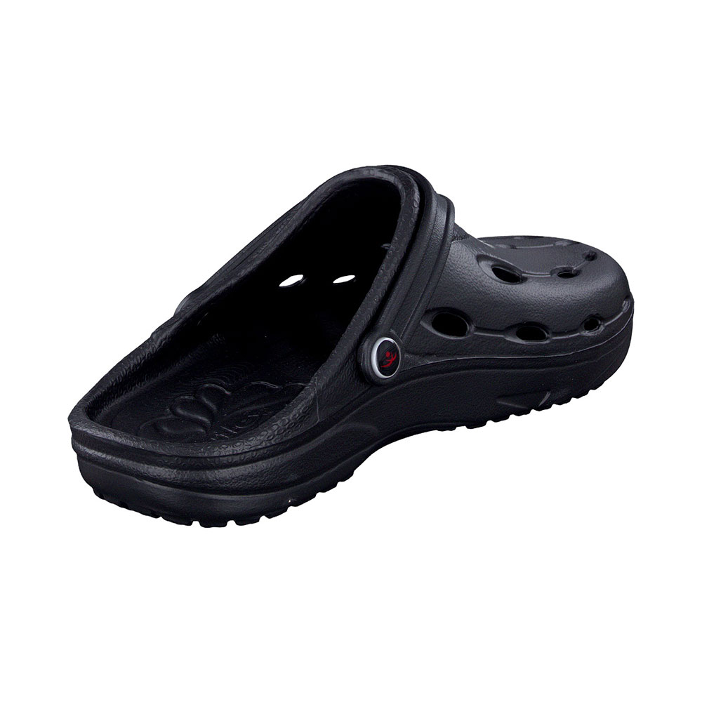 Chung Shi Dux Clogs, Farbe Schwarz, hinten