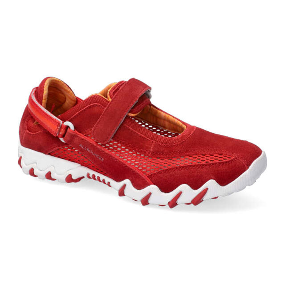 Allrounder Freizeitschuhe für Damen in Cherry-Red