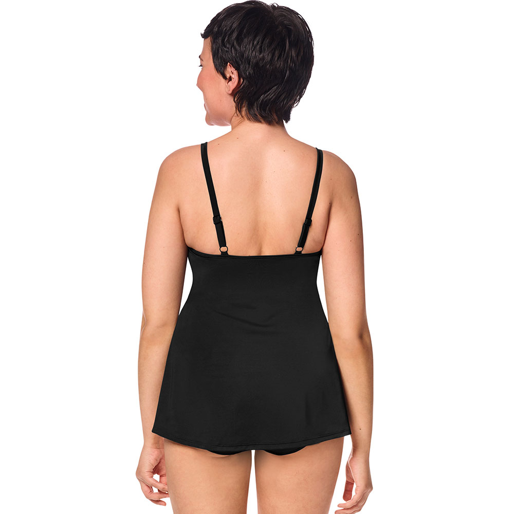 Amoena Sarong-Badeanzug Ravello in Schwarz - Model Rückseite