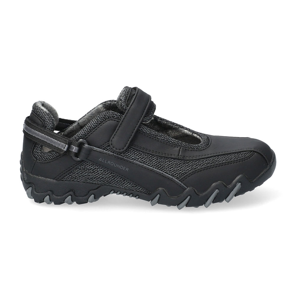 Allrounder Damenschuh Niro Mesh Black Allrounder Damenschuh Niro Mesh Black - Seitenansicht